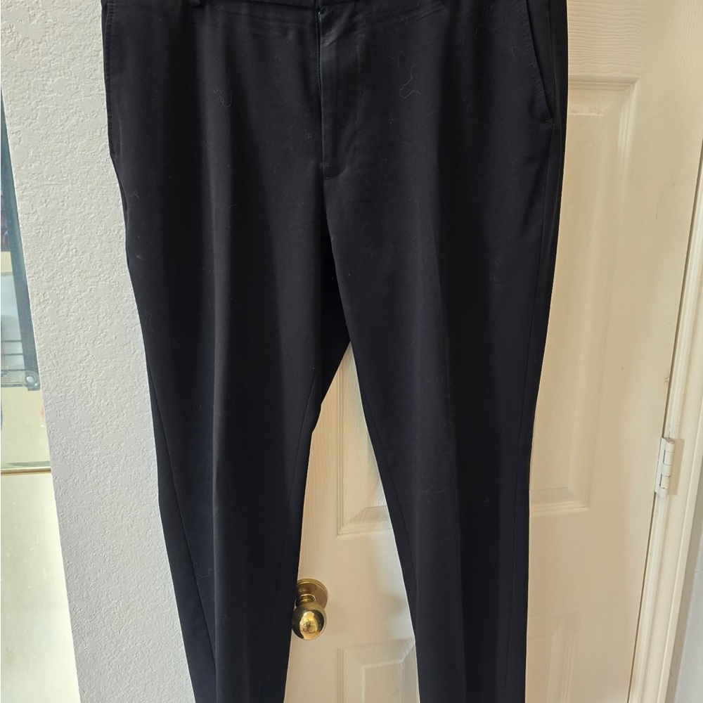 George Men's Elegant Black Dress Pants